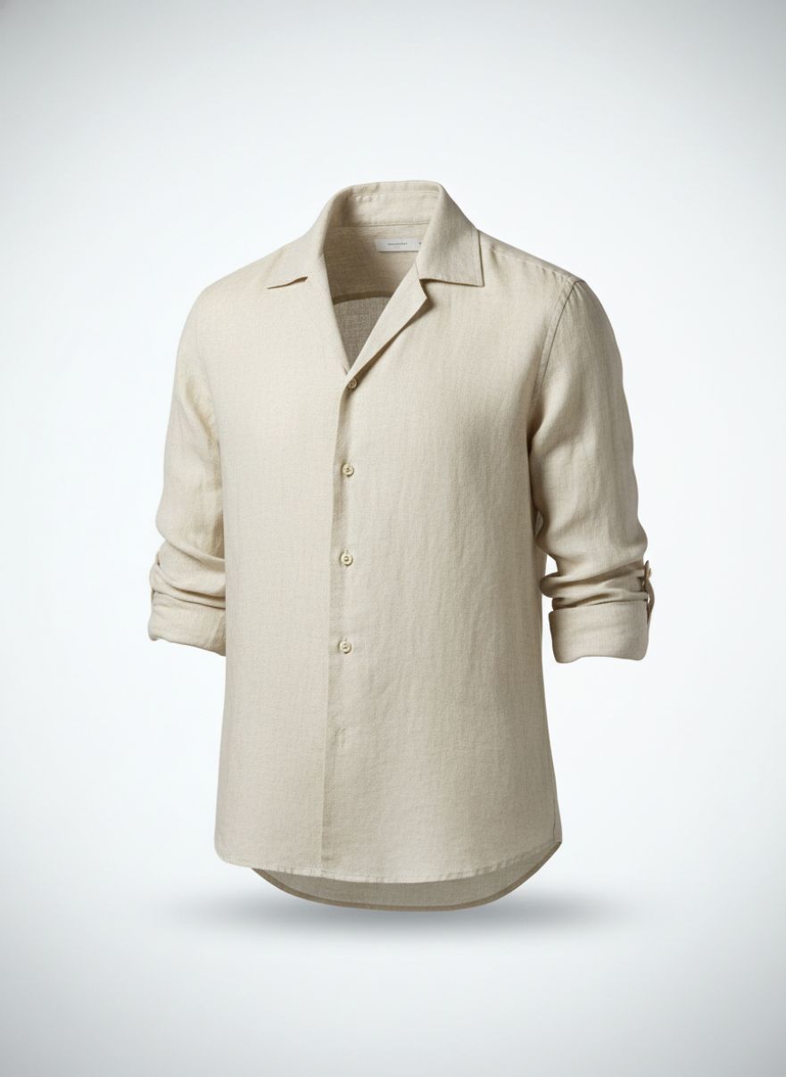 Mediterranean Breeze Linen Shirt