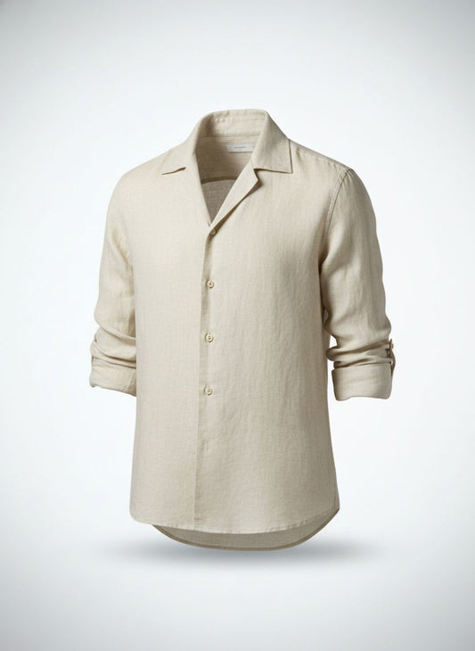 Mediterranean Breeze Linen Shirt